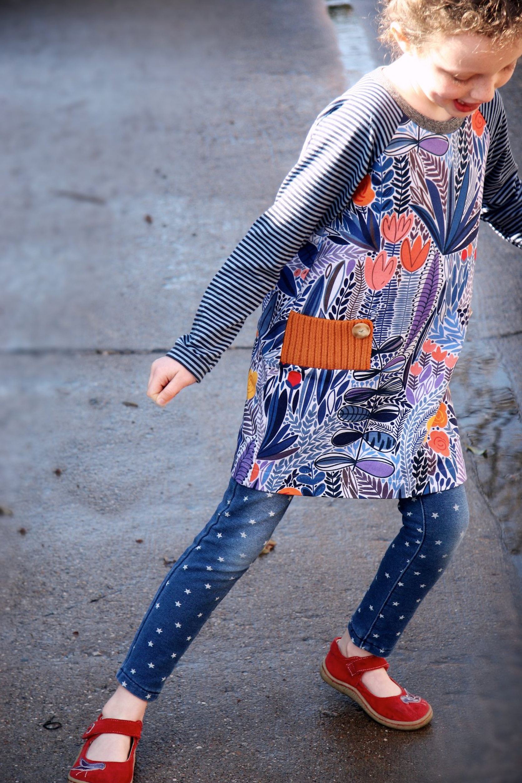 The A-Line Raglan Dress. It floats.