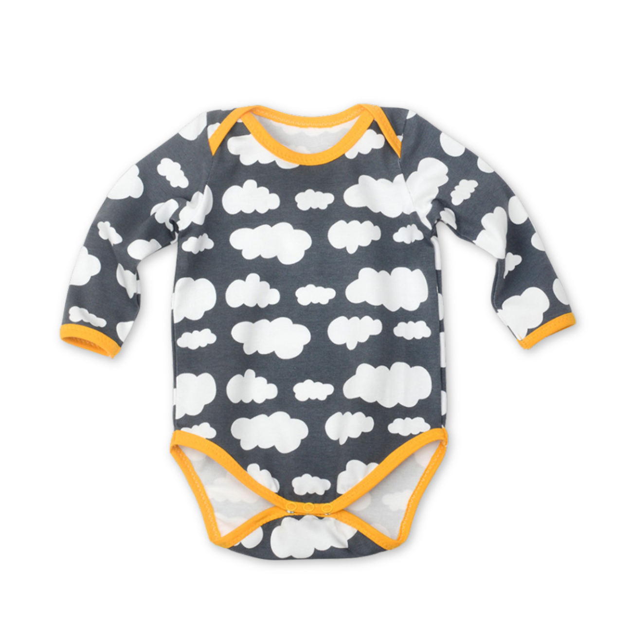 bodysuit Sewing Pattern | Sizes Preemie-3T | PDF Download, image size:1295x1295