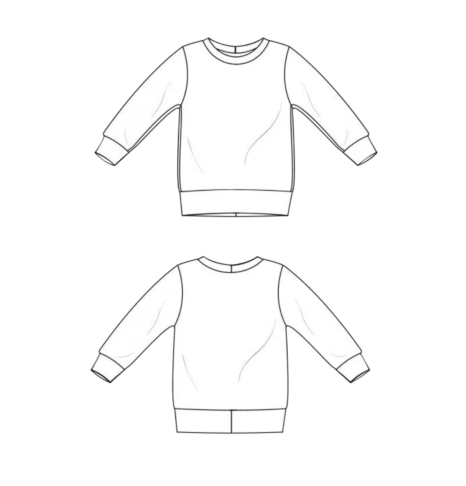 crew neck sweatshirt : 32