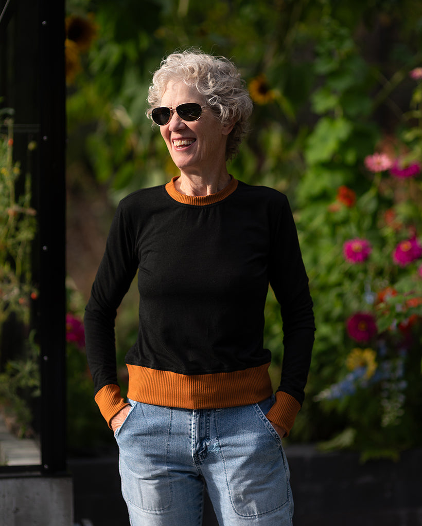 Grown Up Ringer Tee: GU001