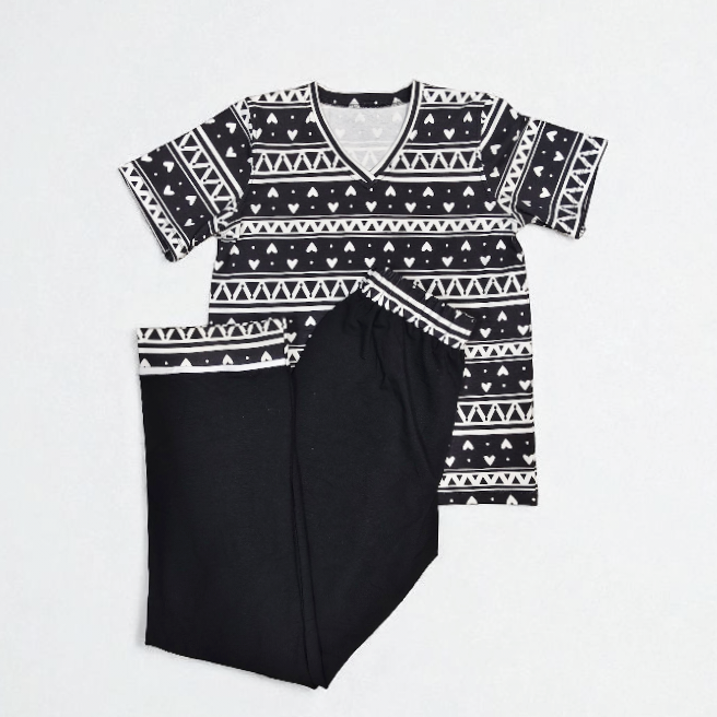 Big Kids V-Neck Tee : K038