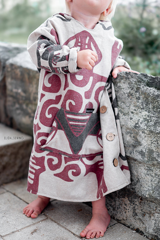 pool hoodie & hoodie dress for little kids 154