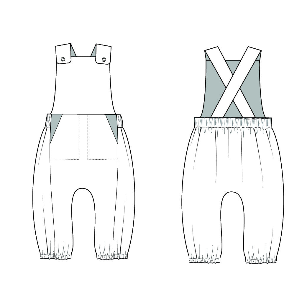 spring romper : K026