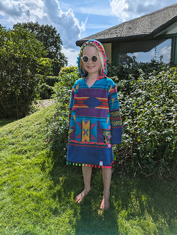 pool hoodie & hoodie dress for little kids 154