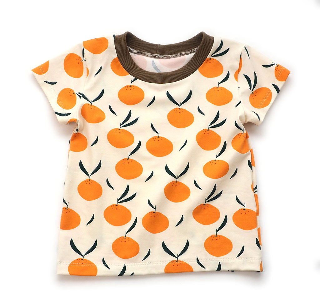 crew neck tee : K001