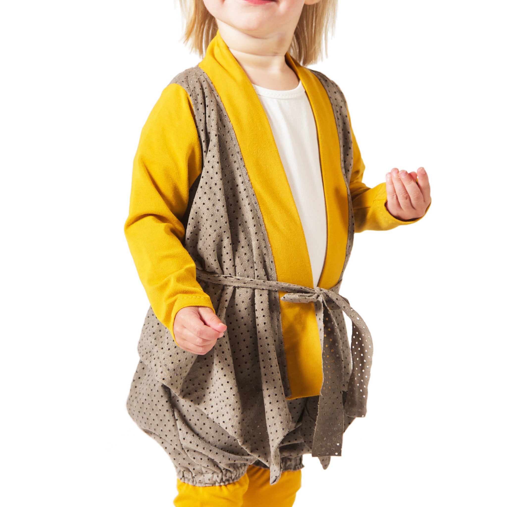 draped vest / cardigan : 66