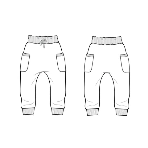 side pocket pants : 94
