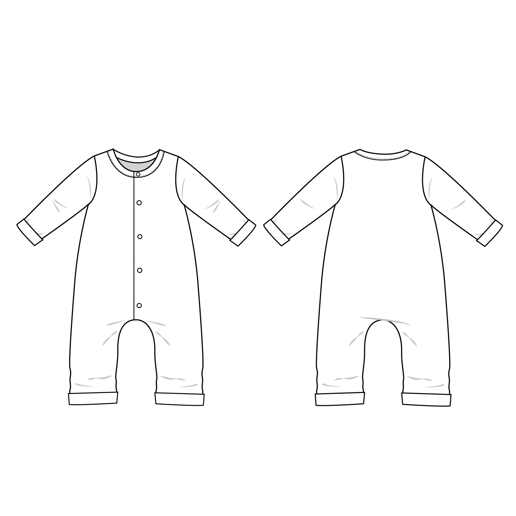 rolled hem romper : 89