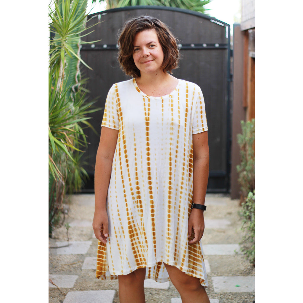 flare t-shirt dress : SS13