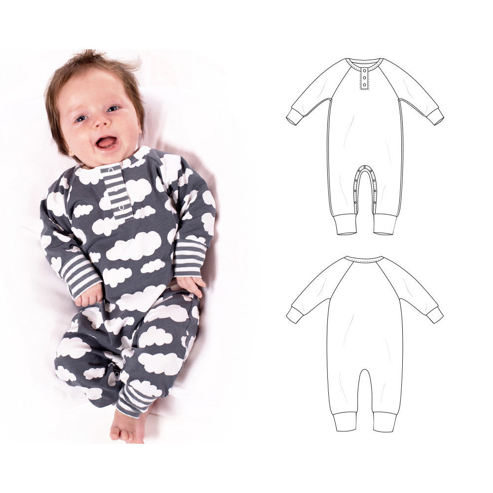 placket coverall : 42