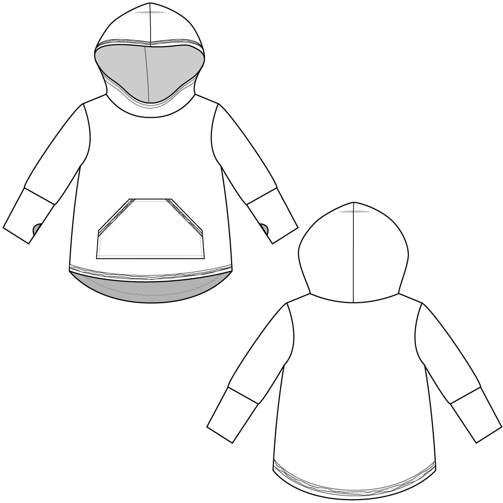 edgy sweatshirt : 121