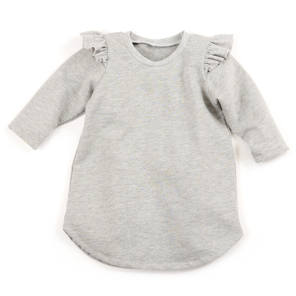 flutter sweatshirt dress : 61