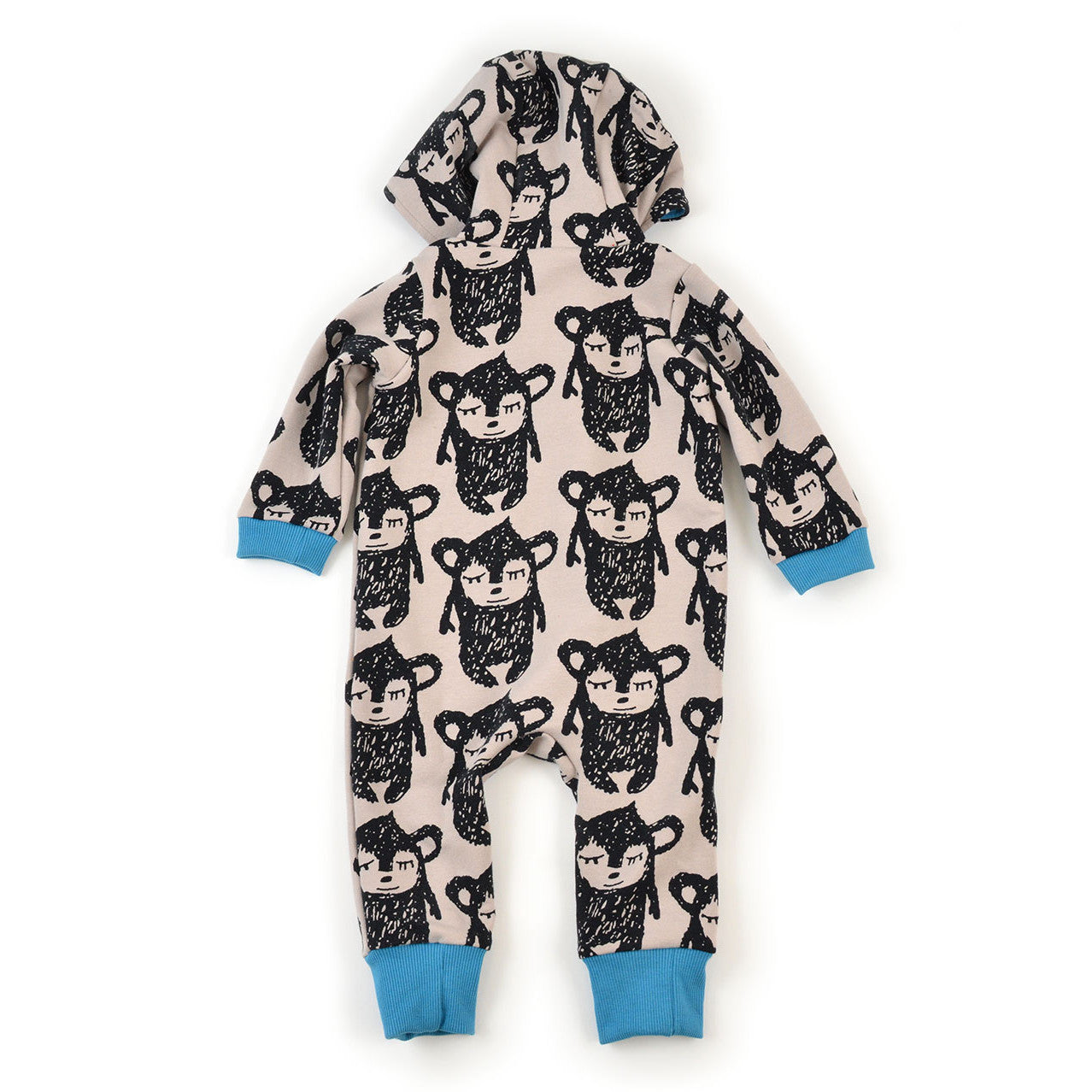 hood zip coverall : 96