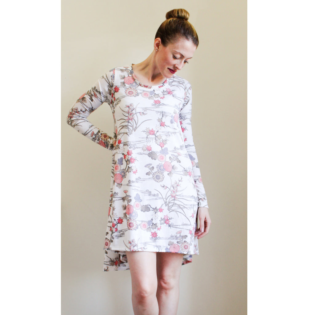 flare t-shirt dress : SS13