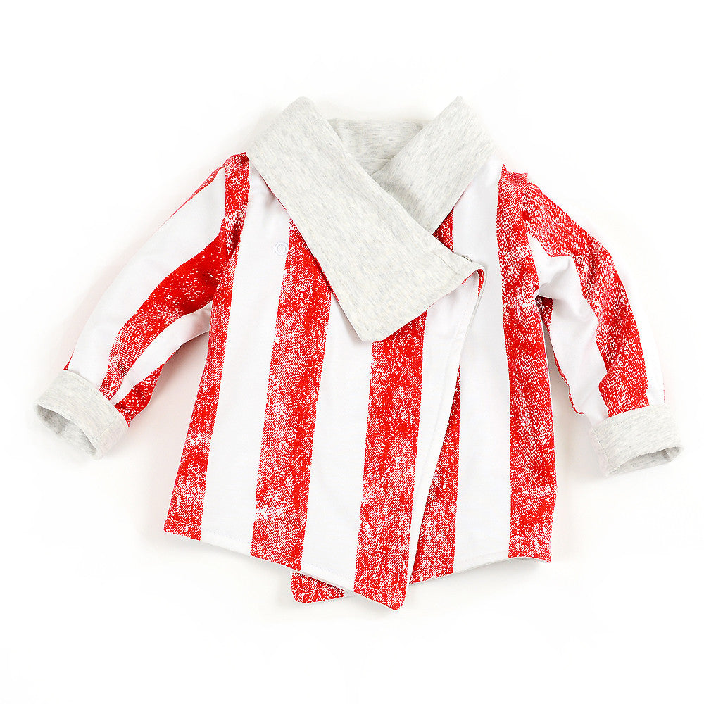 reversible wrap cardigan : 59