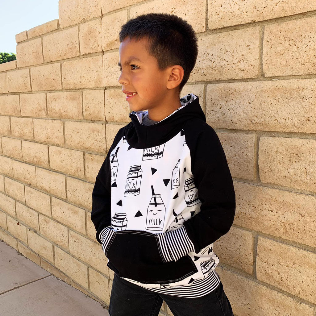 raglan hoodie : K003