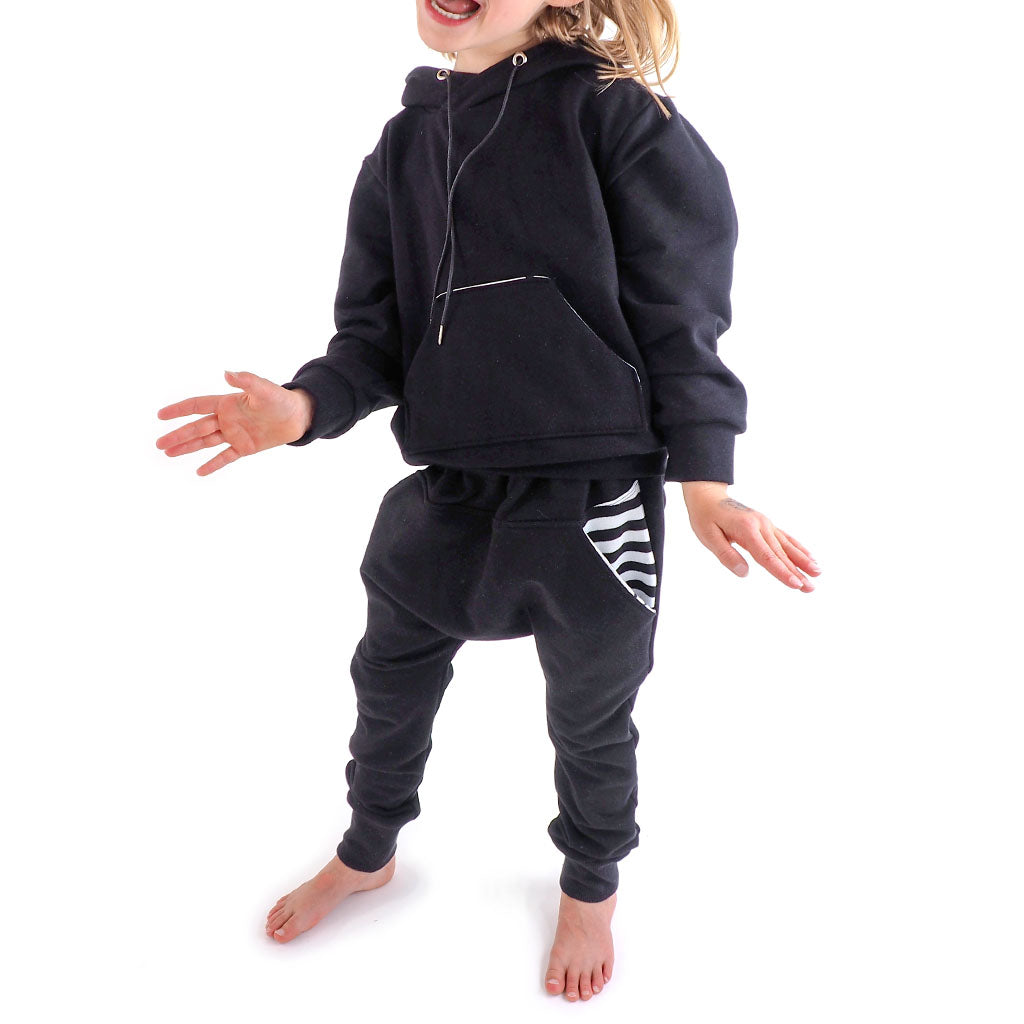 Black and white kids outfit