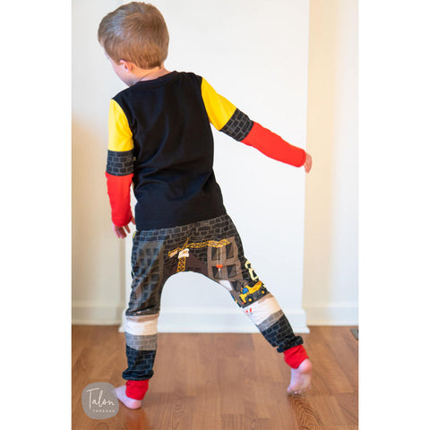 boys colorblock outfit
