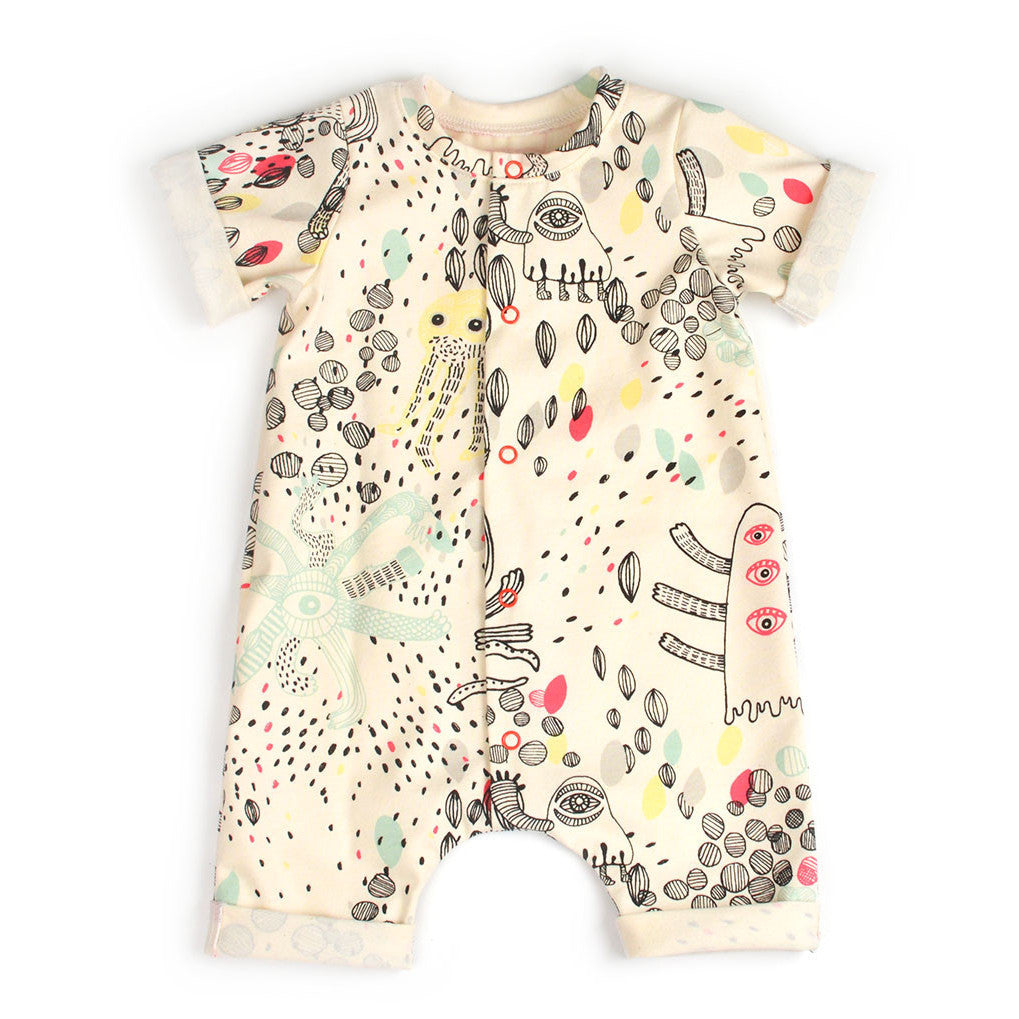 rolled hem romper : 89