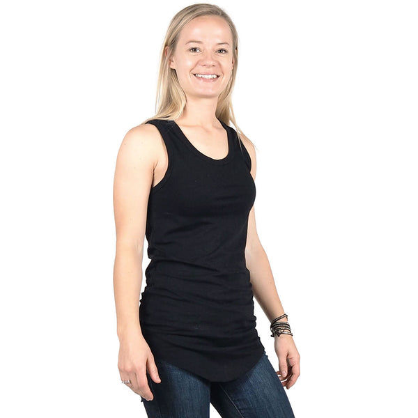 Women's Out of Office Curved Hem Tank