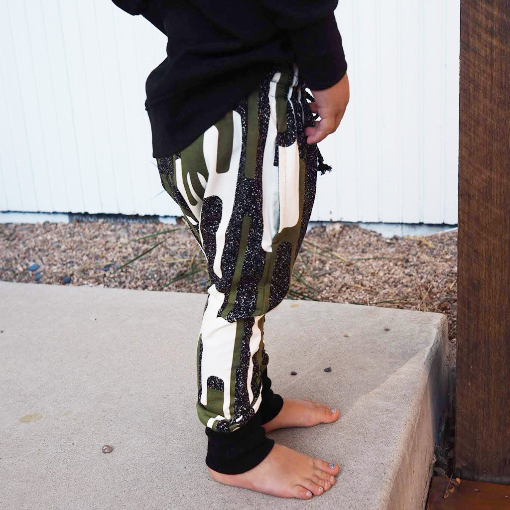 drop track pants : 54