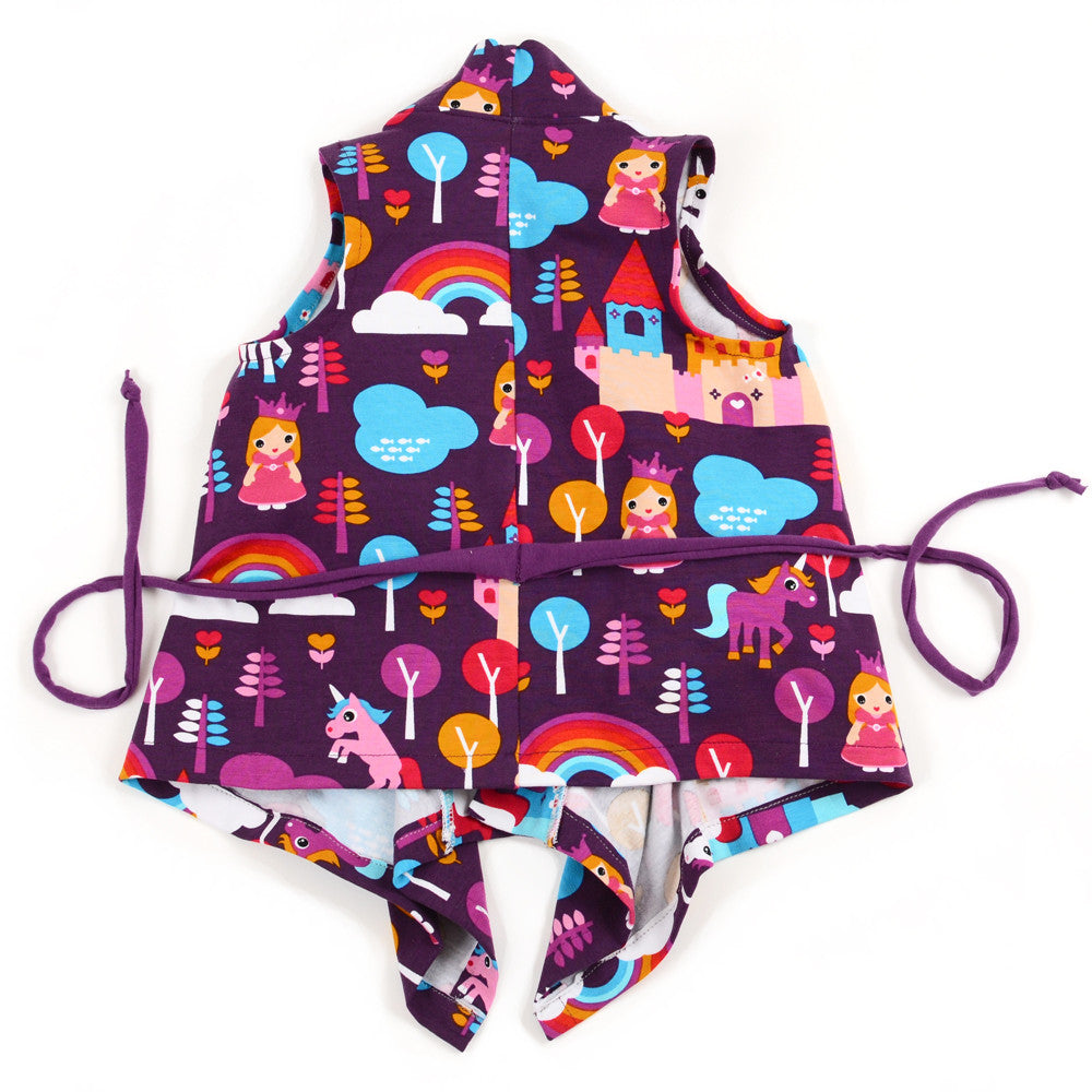 draped vest / cardigan : 66