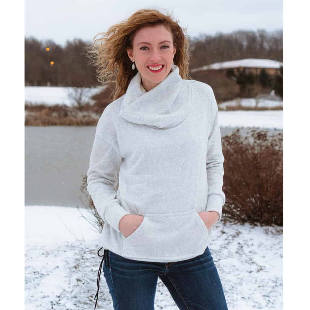 draw cord sweatshirt : SS15