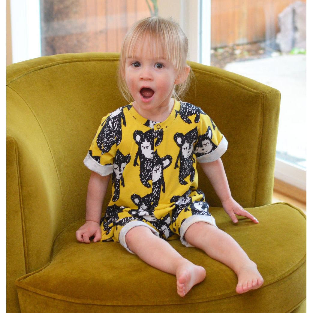 rolled hem romper : 89