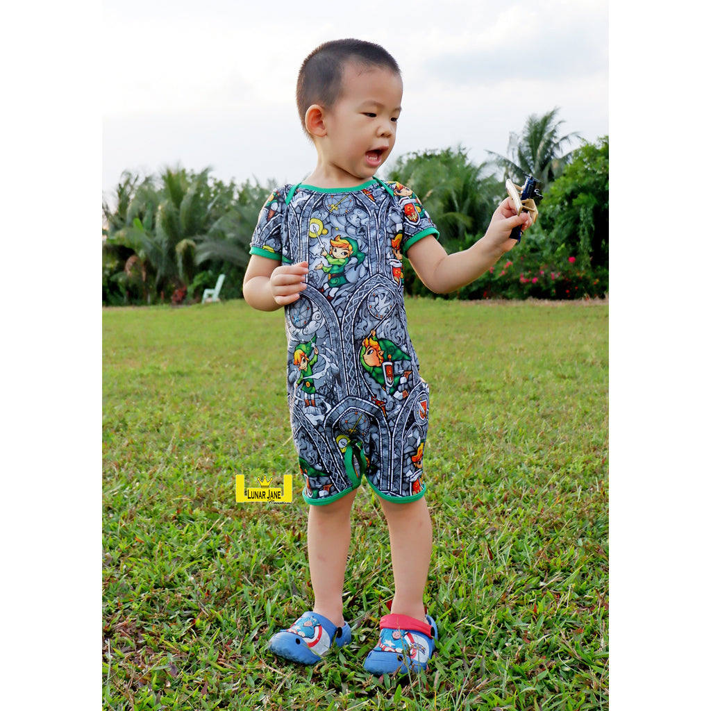 one-piece romper : 7