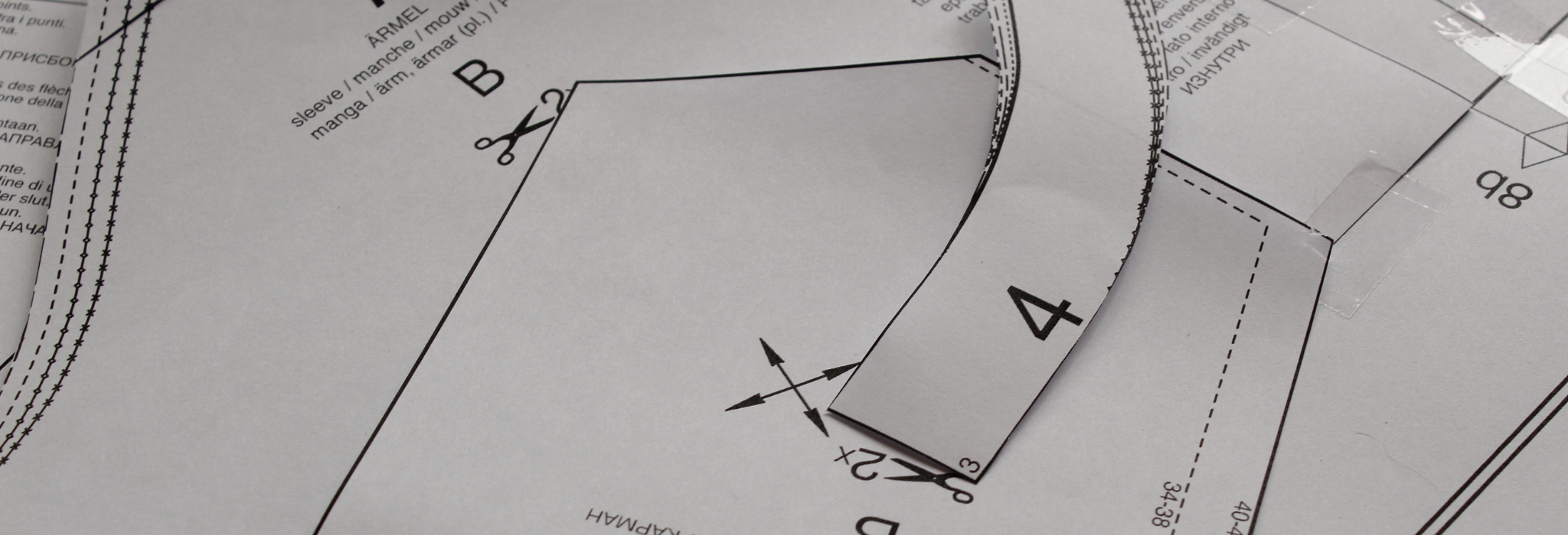 New way to print Brindille and Twig sewing patterns… LAYERS!!