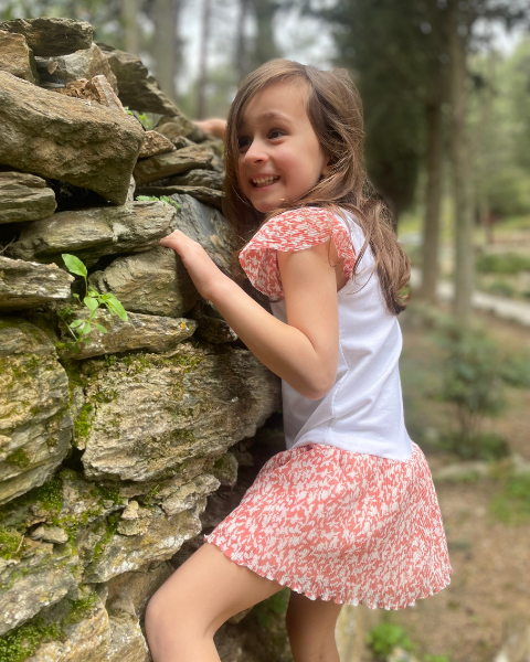 flutter sleeve dress : 45