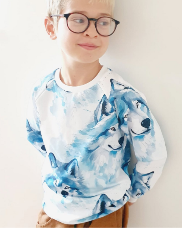 Little Kid Raglan Sweatshirt : 15