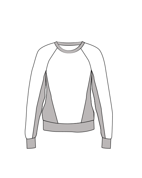 Grown Up Raglan Sweatshirt GU03