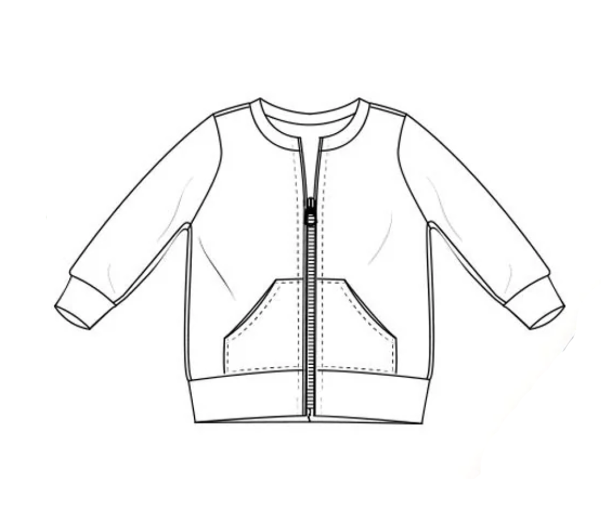 zip crew sweatshirt : 60