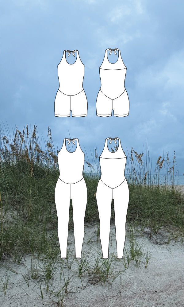 Grown-Up Beach Yoga Suit