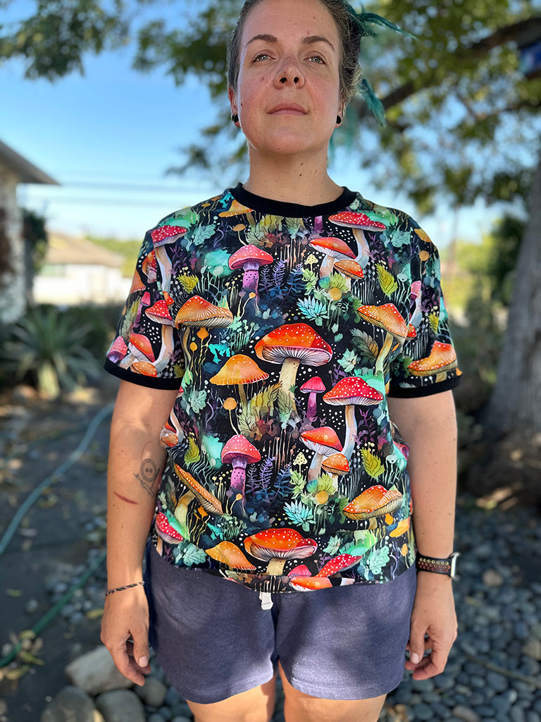 Grown Up Ringer Tee: GU001