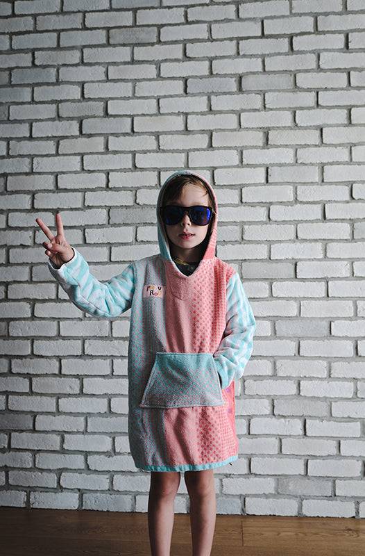pool hoodie & hoodie dress for little kids 154