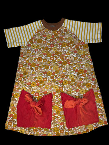 a-line raglan dress : K025