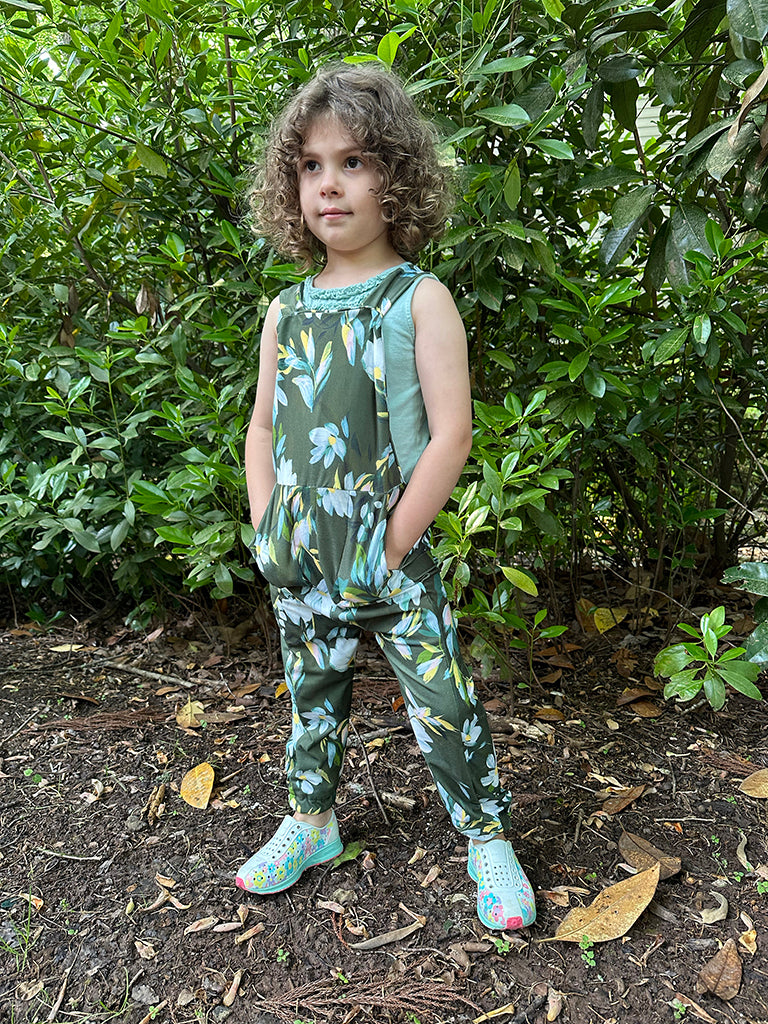 spring romper sewing pattern - Brindille & Twig