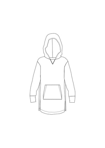 pool & travel hoodie for big kids K32