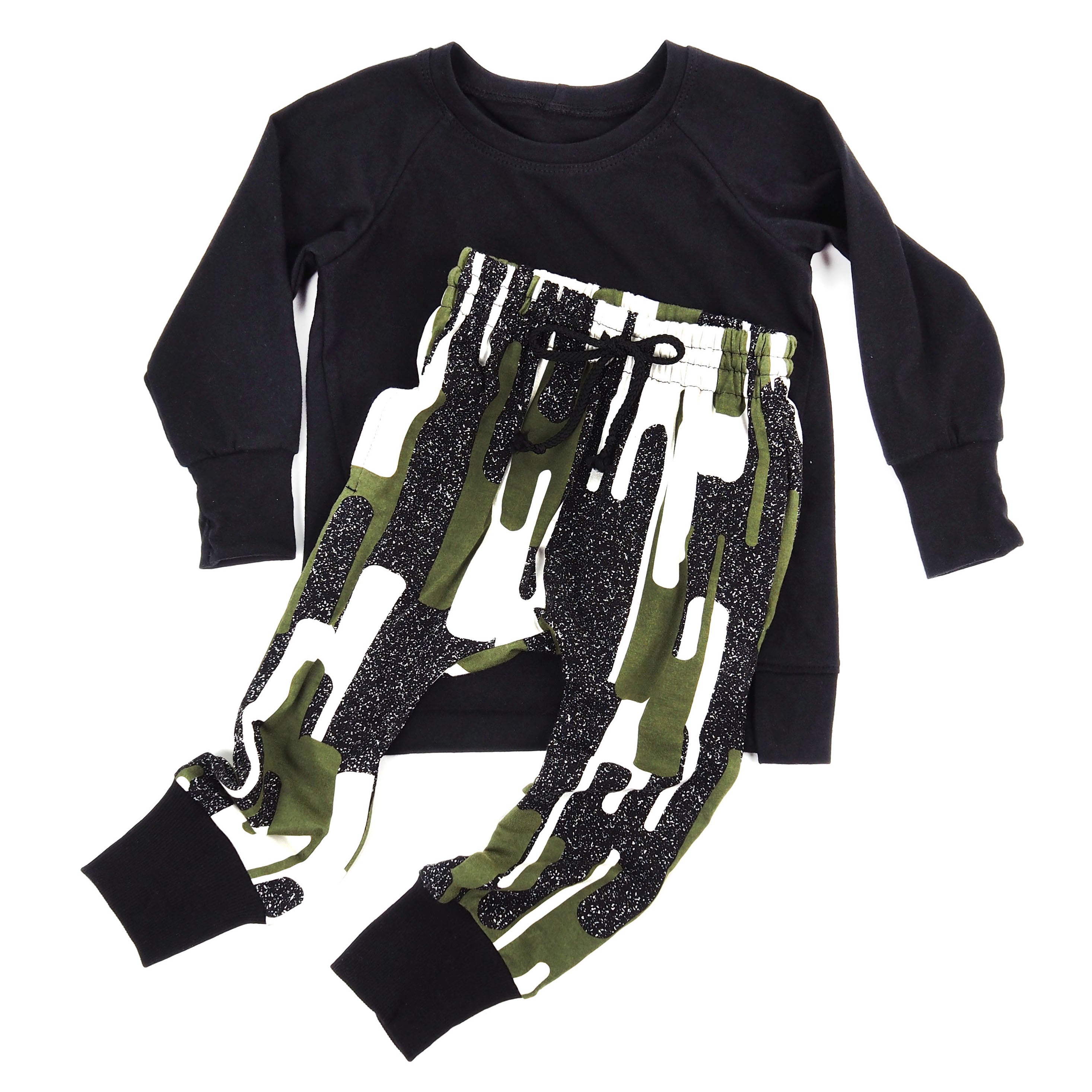 drop track pants : 54