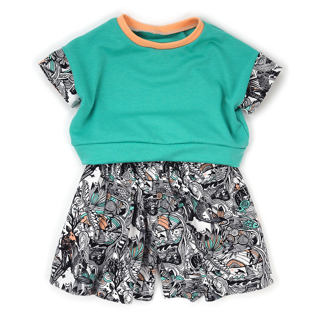 crop sweatshirt : 116