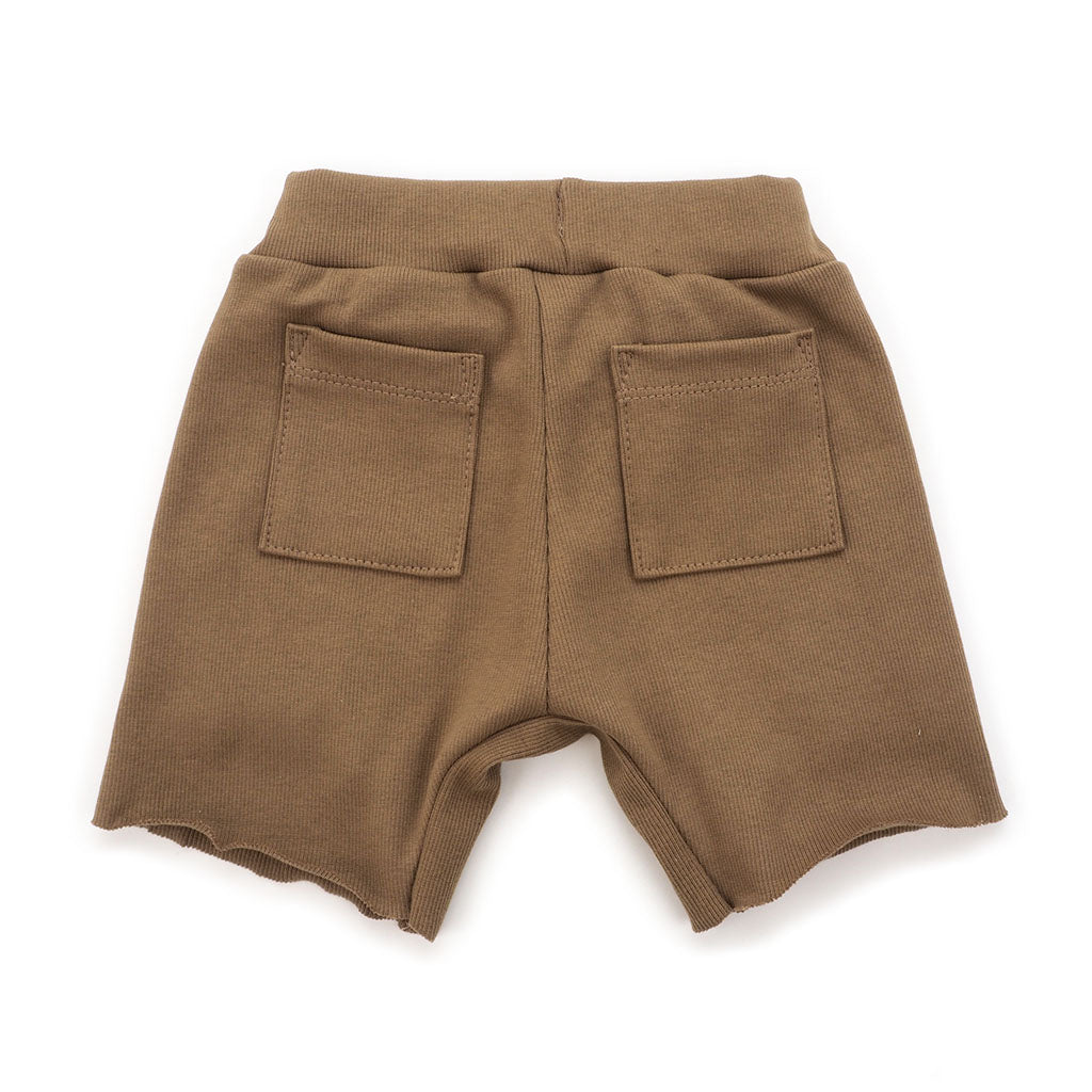 MT Short - Brown Puckered Cotton – s.k. manor hill