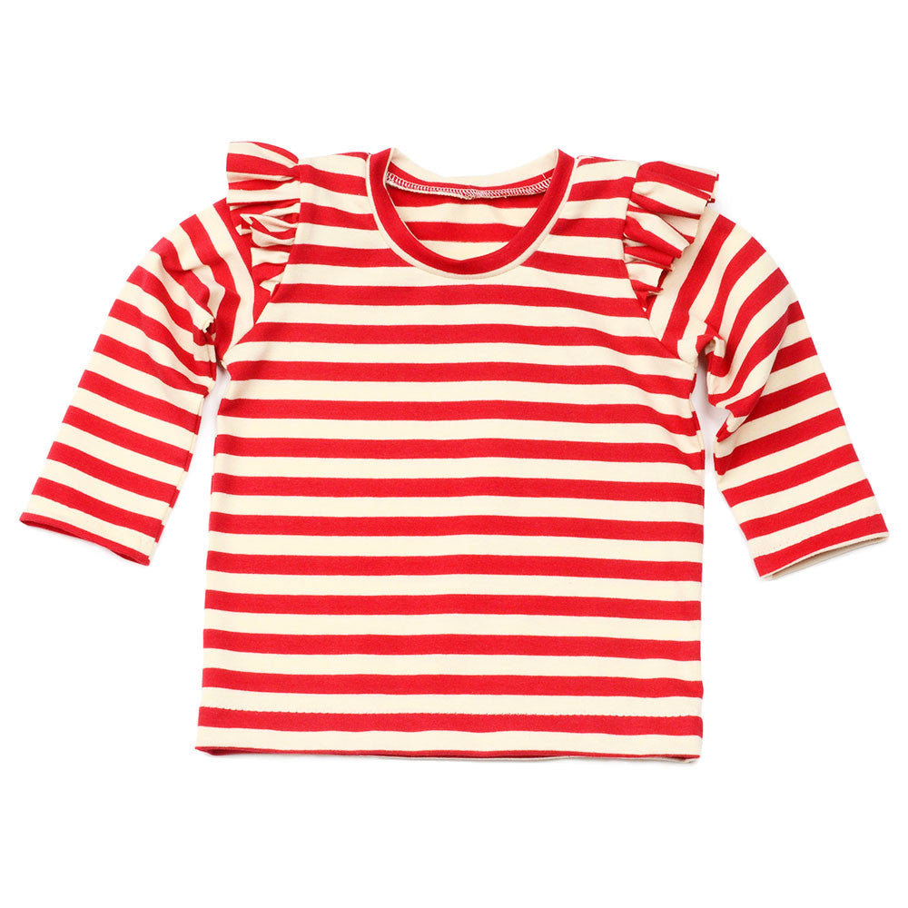 Flutter sleeve tee : 57