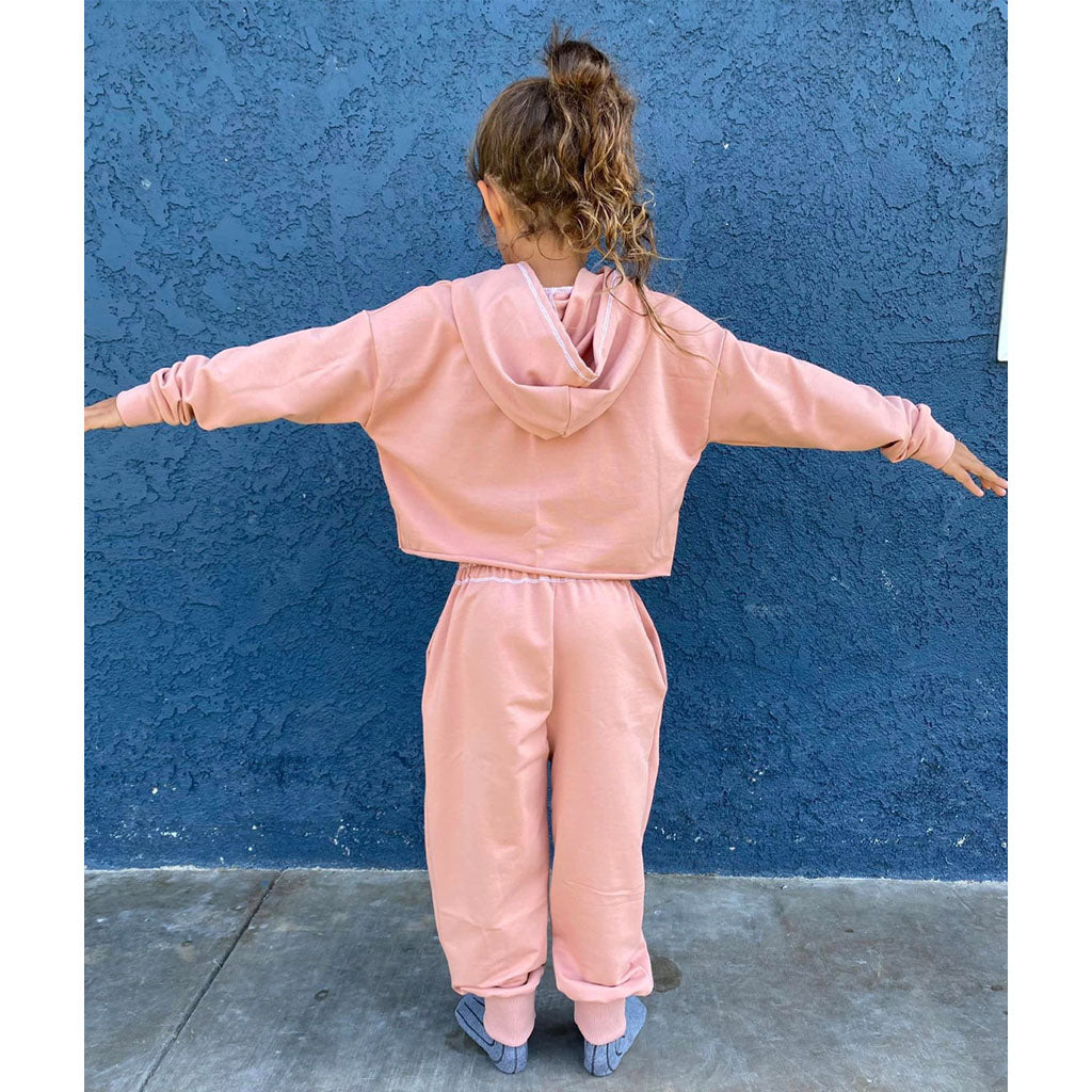 cropped hoodie : K022