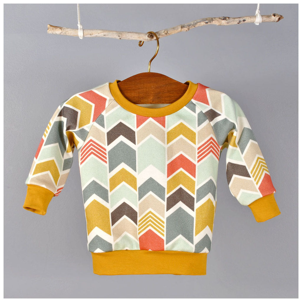 Little Kid Raglan Sweatshirt : 15