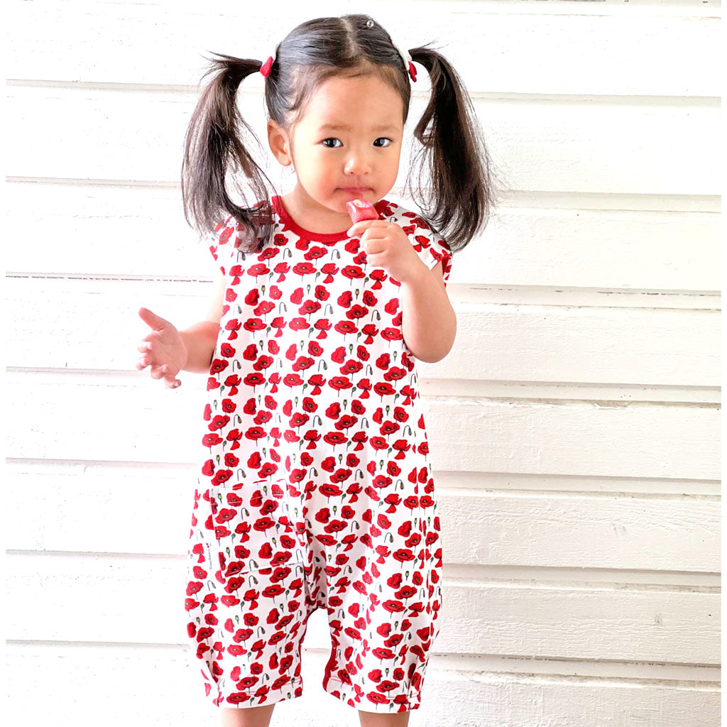 Summery White Polka Dotted Romper, The Sweetest Thing
