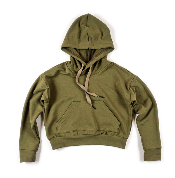 cropped hoodie : K022