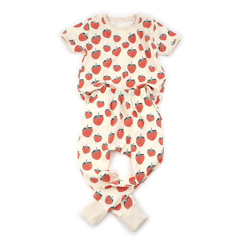 kids strawberry outfit