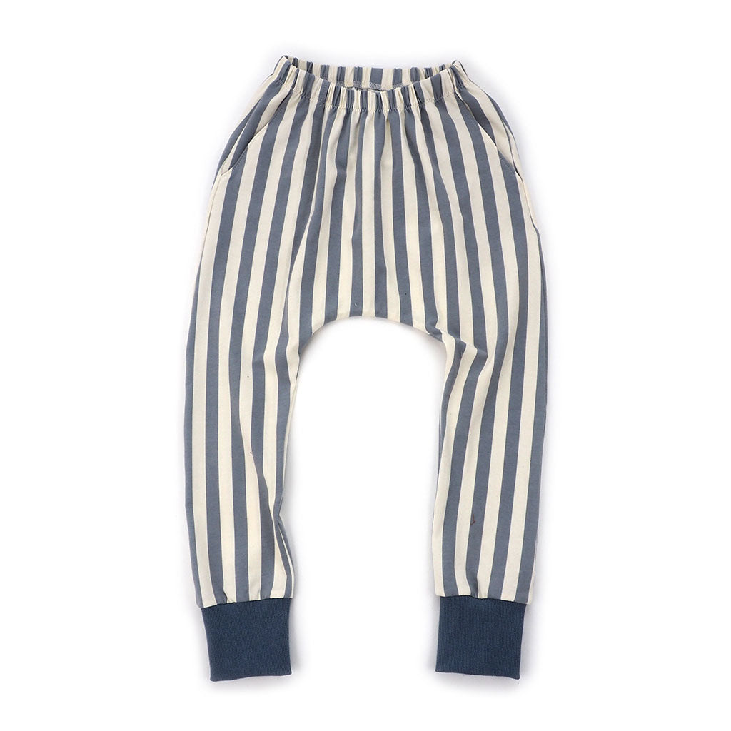 striped harem pants